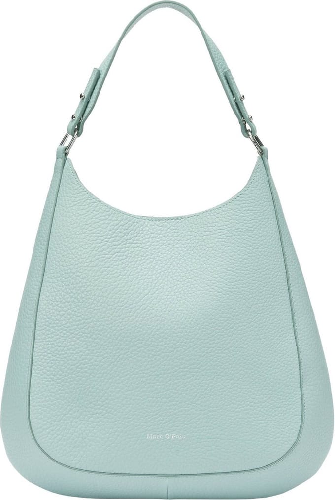 Marc O'Polo Schoudertas Binna Hobo Bag Frozen Blue Mintgroen