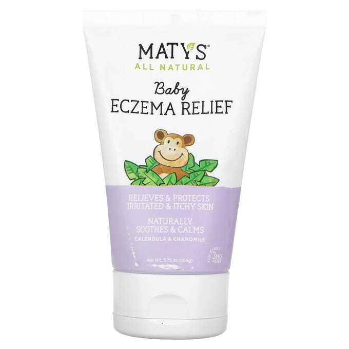 Maty's, Eczema Relief for Infants, Babies 3 months and older, 3.75 oz (106 g) white