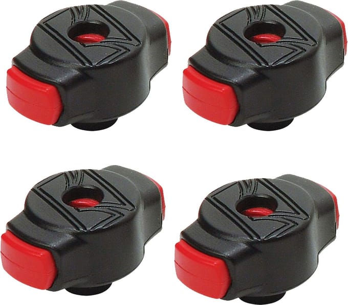 Cymbal Moertjes Snelspanners voor Bekkenstandaards - 4 Stuks