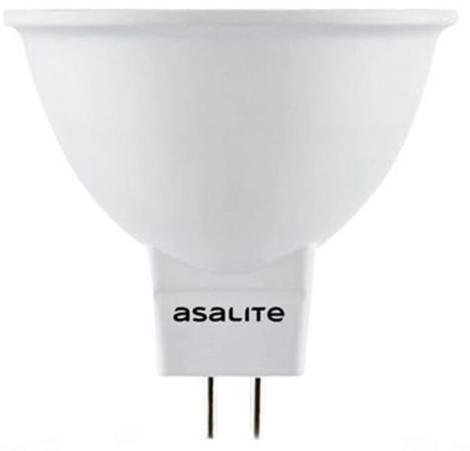Asalite LED Lamp MR16 GU5.3 Fitting - 5W = 39W - 400 Lumen - 3000K Warm Wit Licht - Niet Dimbaar - 12V