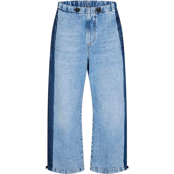Diesel Herenjeans van denim met een relaxte pasvorm (Blauwe Denim)