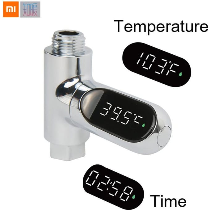 Xiaomi ZHINUAN V2-thermometer met een LED-scherm wit