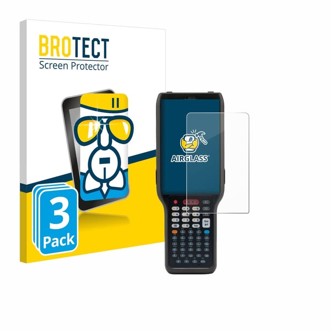 Screenprotector 3 Stuks voor Honeywell Ck62 Beschermglas transparant