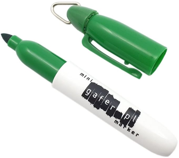 Gafer.pl Mini Permanent Marker - Groen