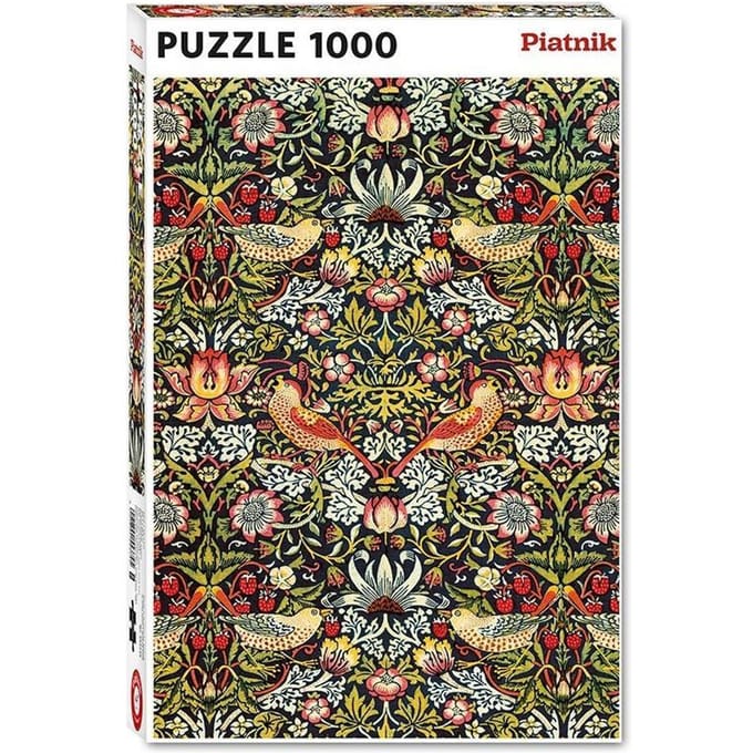 Piatnik puzzel Strawberry Thief - Morris 1000 stukjes legpuzzel.