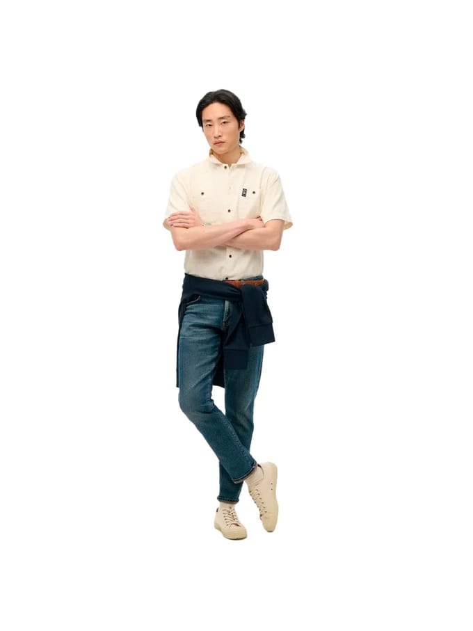 Textured short-sleeve shirt Superdry The Merchant Store
