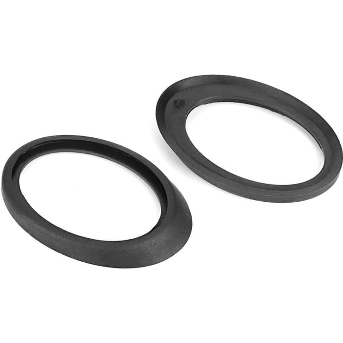 2 stuks Rubberen Auto Dakantenne Basis Afdichtingsring Auto Accessoire Geschikt voor Honda black