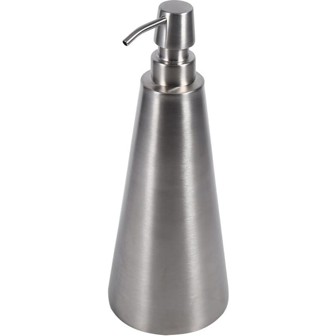 1PC 800ml Grote Capaciteit RVS Pomp Zeepdispenser Aanrecht Badkameraccessoire gray