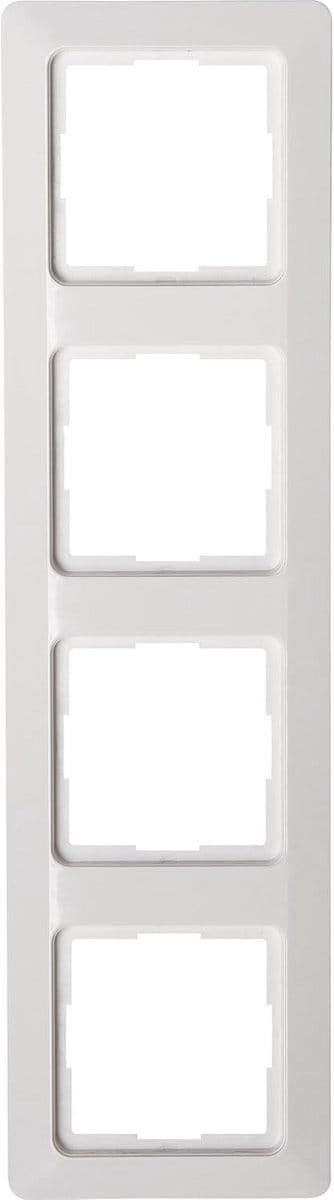 Afdekraam 4-voudig - Wandmontage Frame - Woonruimte Inrichten - Modulaire Combinaties - 295 cm - Wit