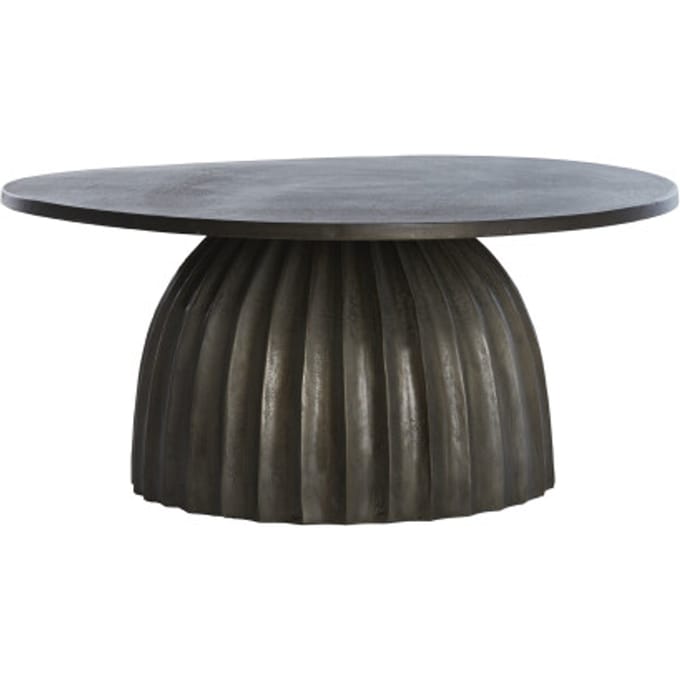 Light & Living - Bijzettafel VEGLIA - Ø70x33.5cm - Bruin