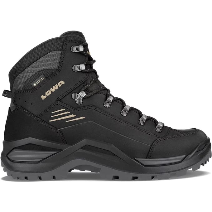 Lowa Renegade Evo Gore-Tex Mid Wandelschoen Black/dune-42