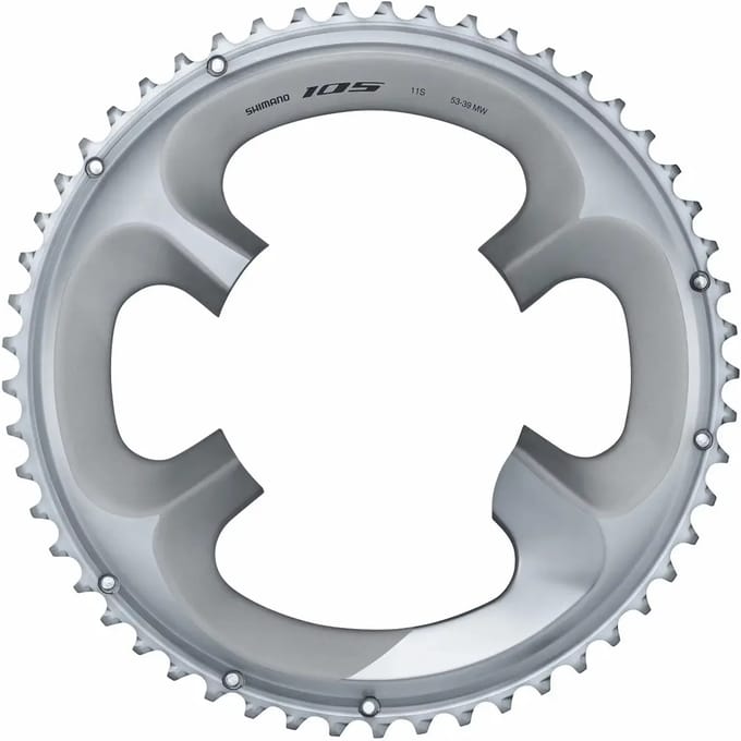 Shimano Kettingblad 105 R7000 53t 110 Mm 11s Zilver