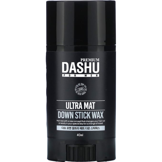 Dashu, for men, premium ultra matte down stick wax, 40 ml