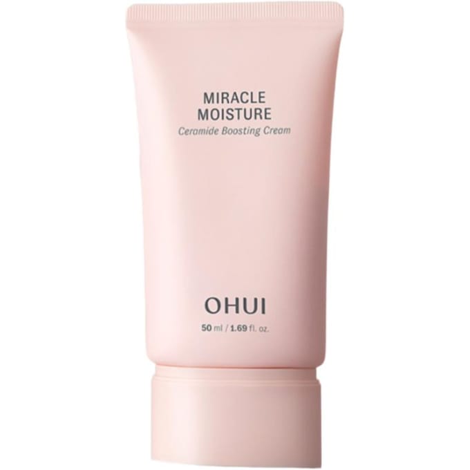 OHUI Miracle Moisture Crème Booster de Céramide 50ml Hydratation Profonde white