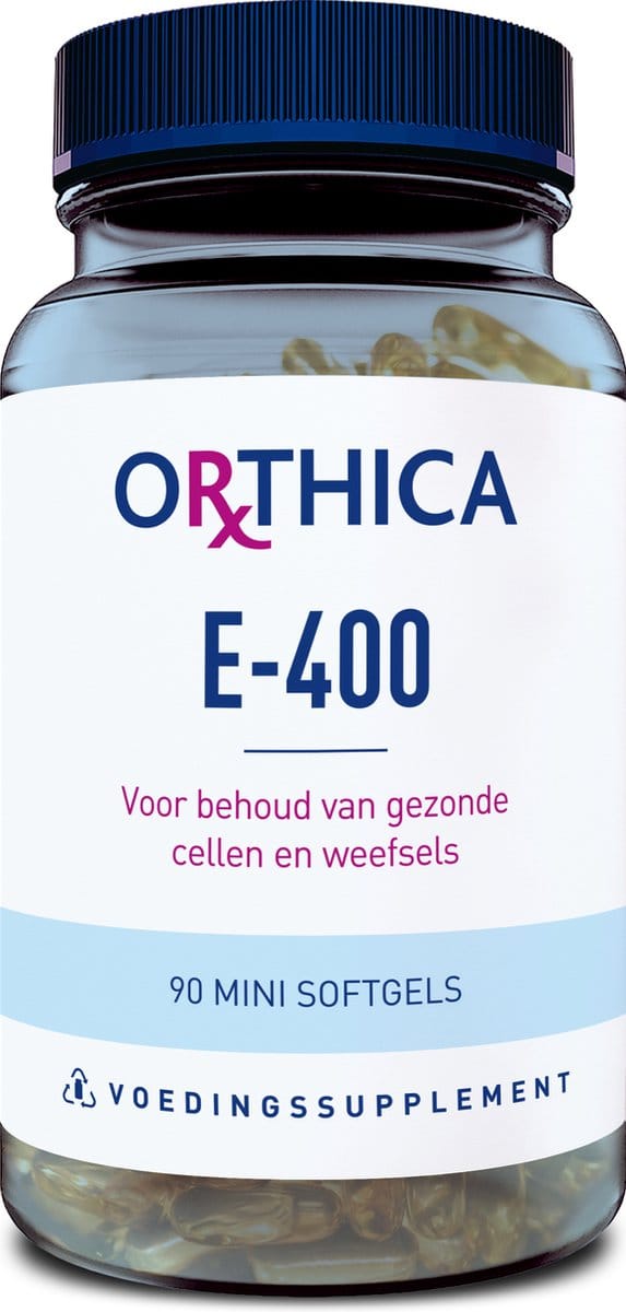 Orthica E-400 - vitamine E - 90 mini softgels