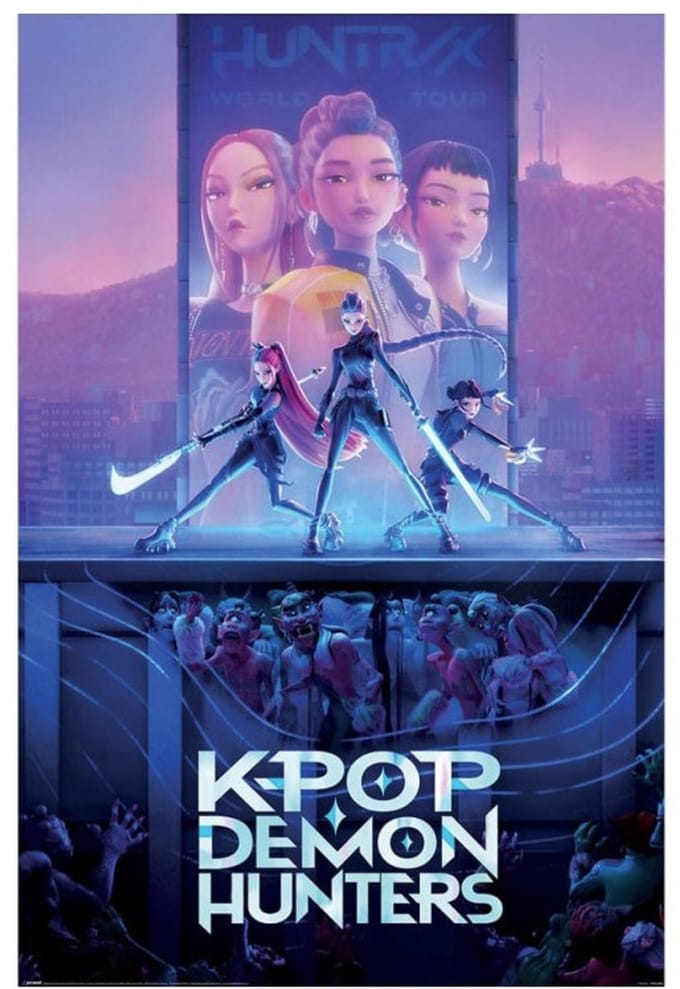 KPop Demon Hunters Key Art Unisex Poster - meerkleurig - Standard