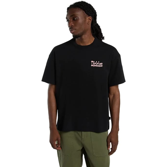 Dickies  T-shirt Korte Mouw POLK SS TEE BLACK