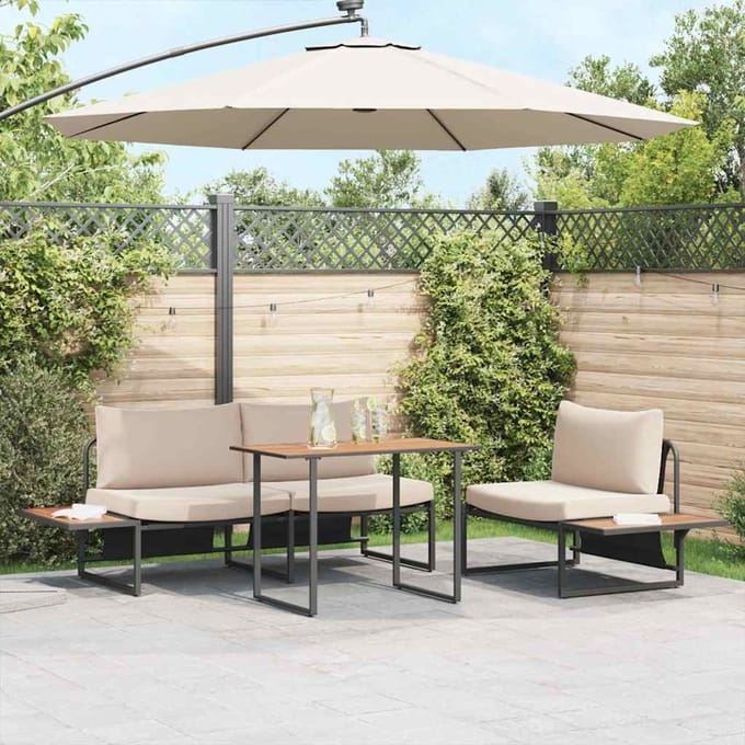 vidaXL Tuinstafel Bruin 100 x 55 x 70 cm Hout