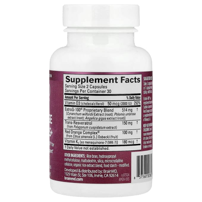 Menopauze Essentials+, 60 Veggie Capsules