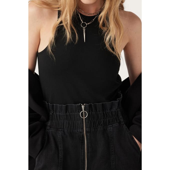 BA&SH Body Forever Noir Taglia: L | Tute Outlet | Donna