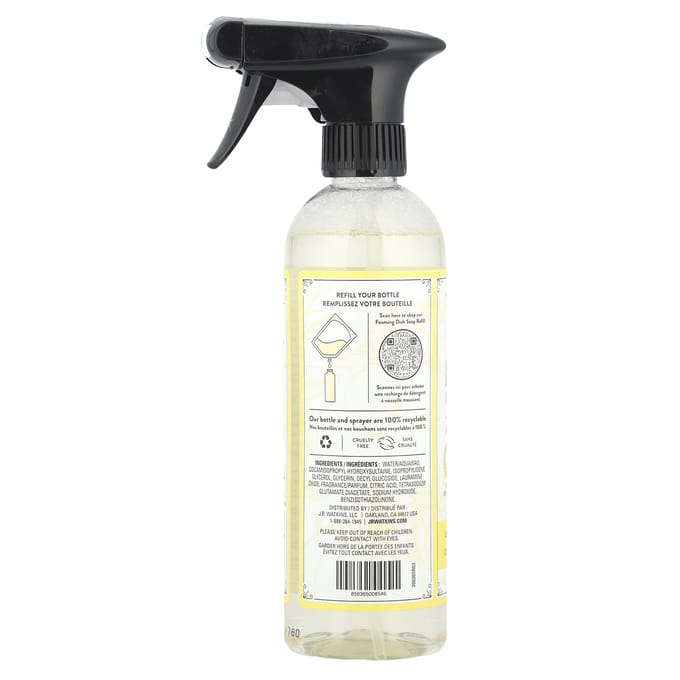 Afwasmiddel, Schuim & Spray, Citroen, 473ml(16 fl oz) white