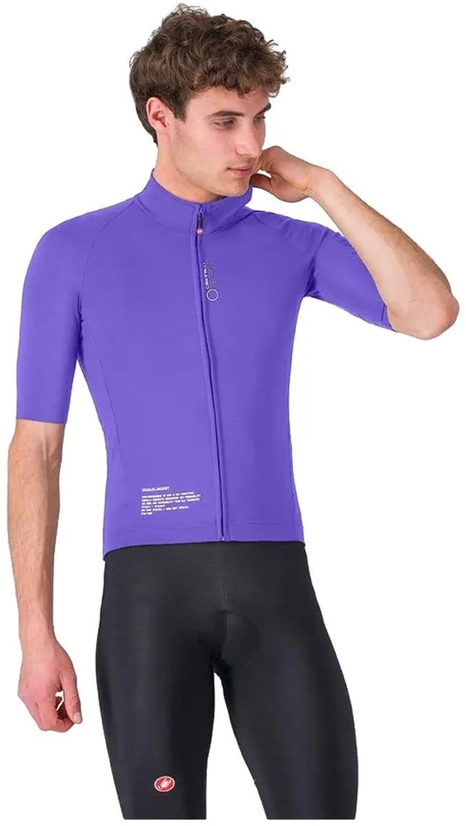 Castelli Do.di.ci Kortmouwjas Paars M Man