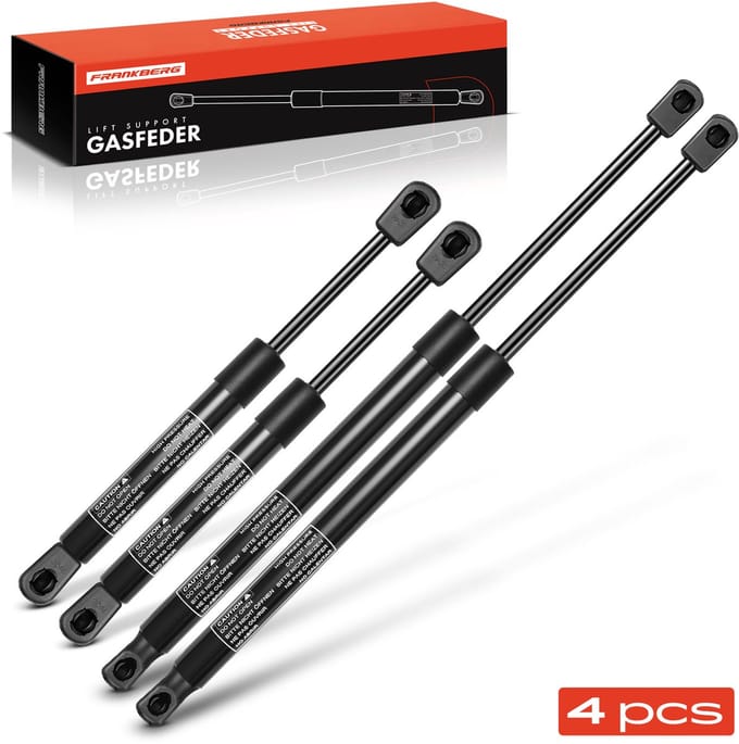 Frankberg 4x gasveer motorkap achterklep voor FORD