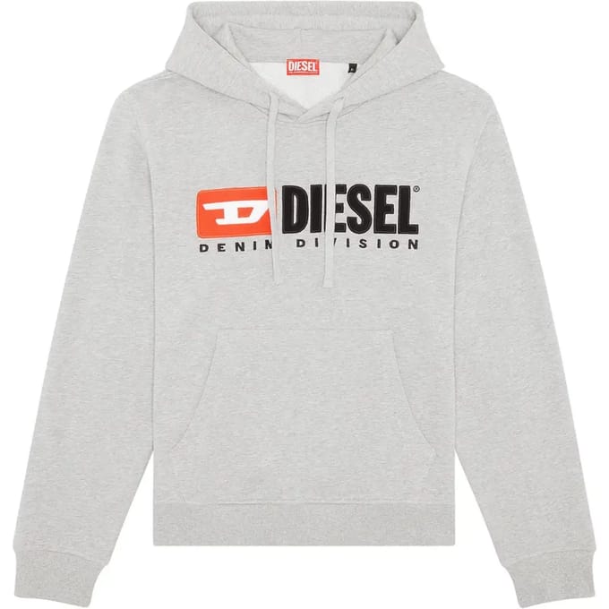 Diesel Ginn Hoodie Grijs M Man