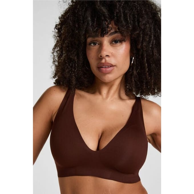 Hunkemöller Padded non-wired bra Super Comfort Bruin