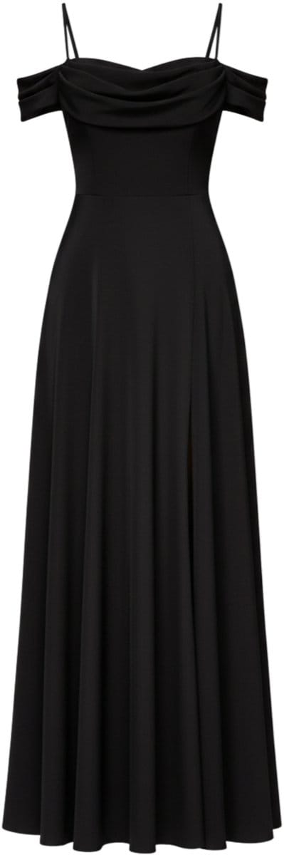 LARICA Jurk - Rits - Jurk Zwart S