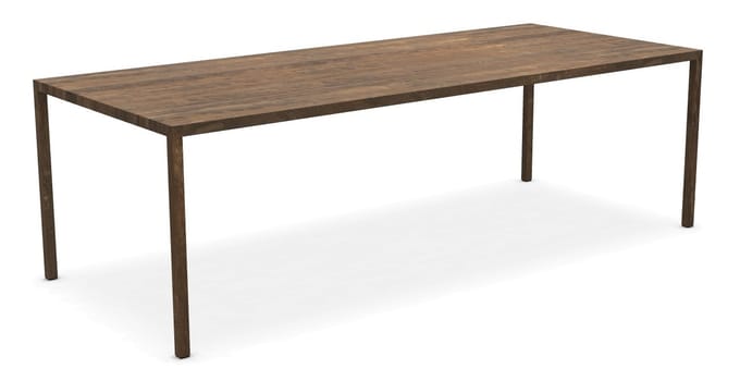 MDF Italia - Tense Material tafel - Hout - 100 x 240 cm - bruin
