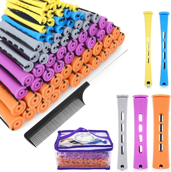 Krulspelden set voor perfect krullen - 100 stuks in 5 maten