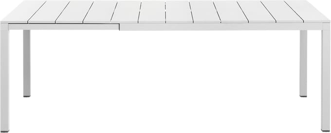 Nardi Rio Alu Uitschuifbare tafel 140 cm - bianco