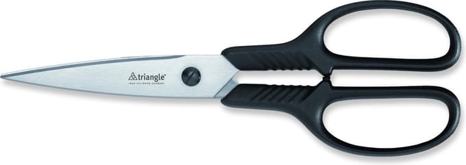 Triangle Professionele Keukenschaar 24 cm – RVS met Microvertanding – Uitneembaar voor Eenvoudige Reiniging
