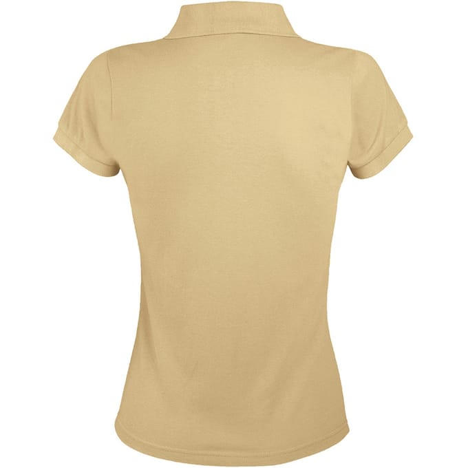 SOLS Dames/dames Prime Pique Polo Shirt (Zand)