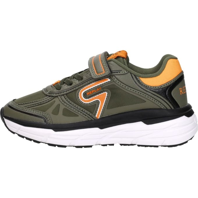 Replay Christal JR Boy 5 Sneakers Laag - Groen - Maat 35