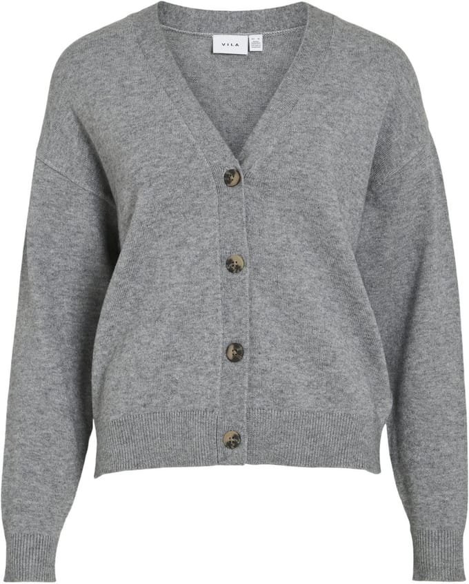 VILA - VIRIL V-NECK KNIT CARDIGAN - NOOS Dames Vest