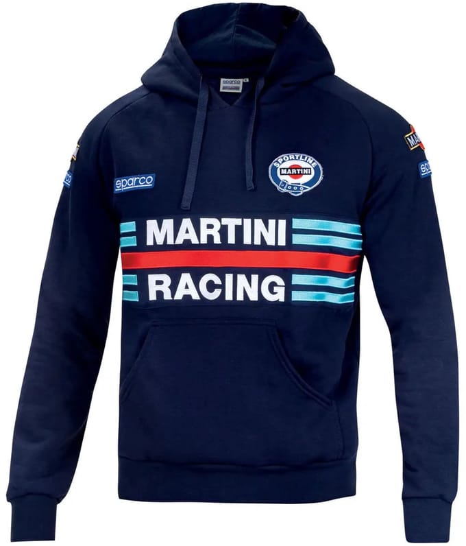 Sparco Hoodie Martini Racing Replica - grijs / l