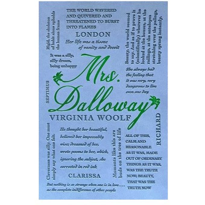 Mrs. Dalloway - Word Cloud Classics - Virginia Woolf