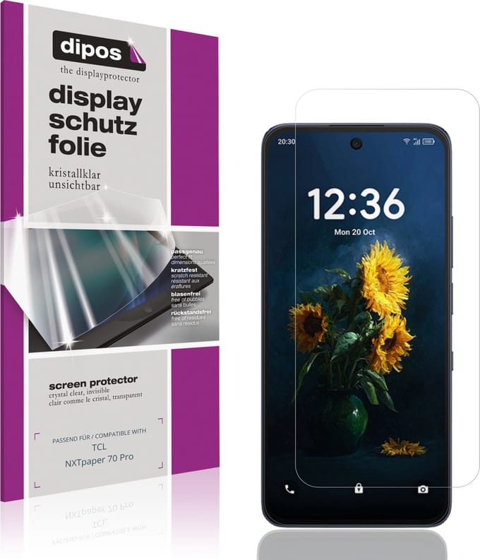 dipos – 4x Beschermfolie geschikt voor TCL NXTpaper 70 Pro | Krasbestendige & heldere Screenprotector Ultra-Thin