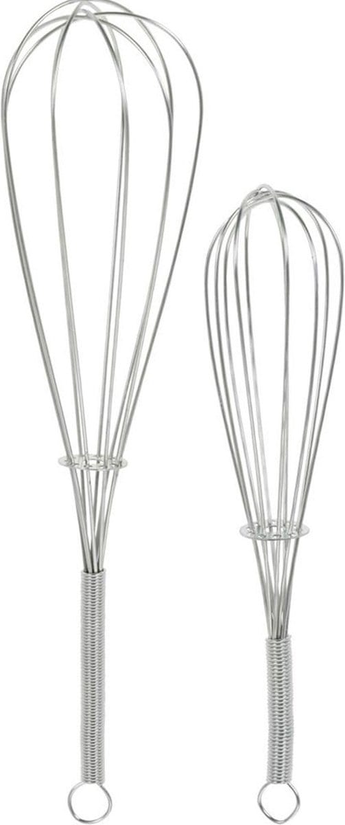 Excelent Houseware Garde set - 2-delig - zilver - rvs - 19 en 24 cm - Keukengerei/bakgerei