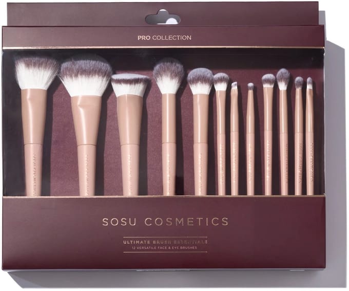 Sosu | Ultimate Brush Collection Gift Set - 12 delig - Vegan