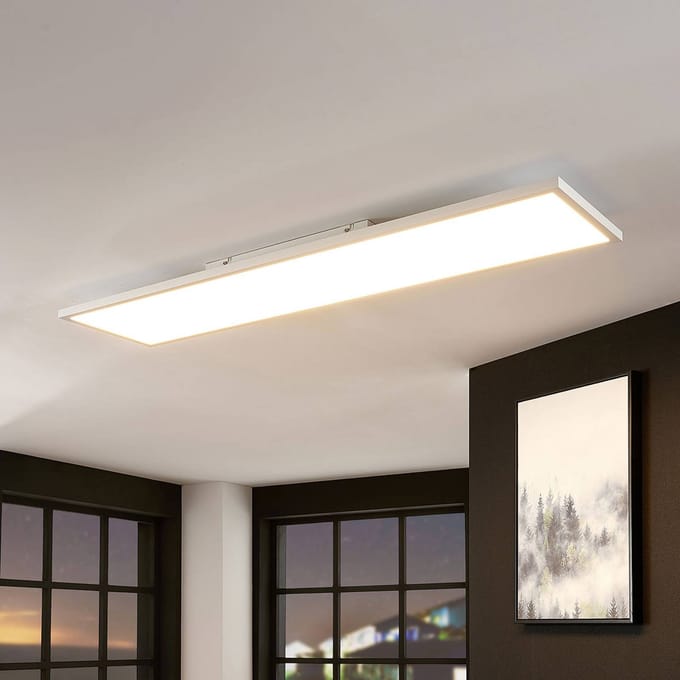 Arcchio LED paneel Brenda, 120 x 30 cm, CCT, afstandsbediening