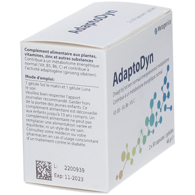 Metagenics AdaptoDyn - 60 capsules - Multi preparaat