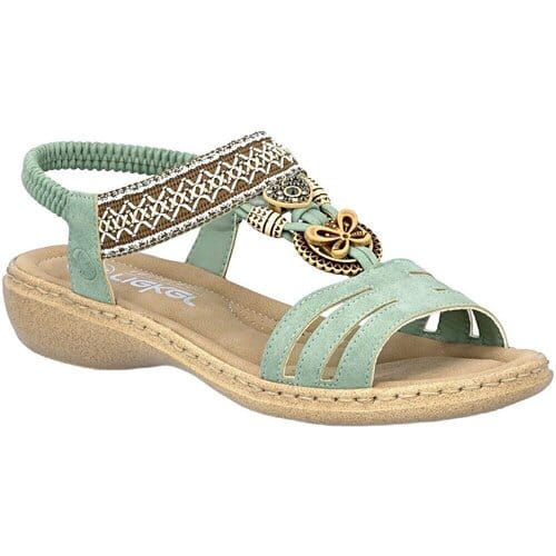 Platte sandalen Rieker 61855