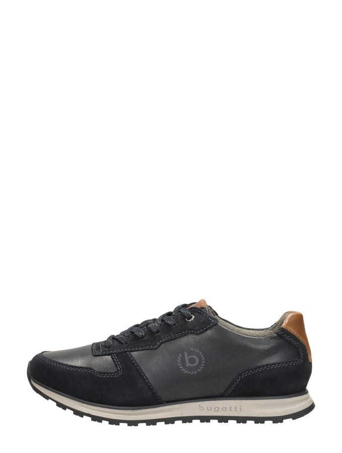 Bugatti Cirino Sneakers blauw Leer - Maat 44