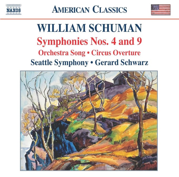 Seattle Symphony Orchestra, Gerard Schwarz - Schuman: Symphonies Nos 4 & 9 (CD)