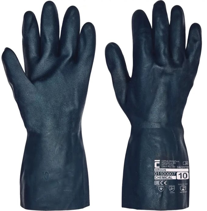 Chemisch bestendige handschoen Argus neopreen 10/XL