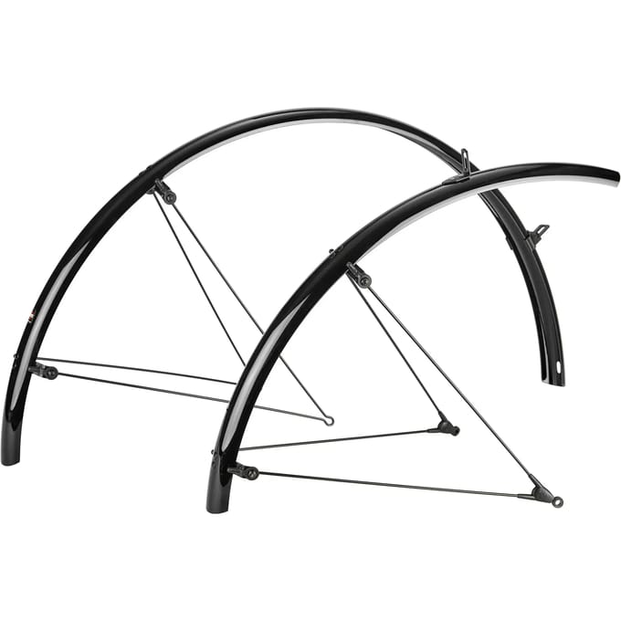 Sks Bleumels basic spatbord set, zwart
