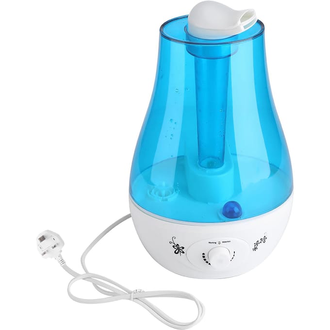 3L Ultrasone Luchtbevochtiger Diffuser LED Licht Huis Kantoor Kamer Mist Maker Luchtreiniger blue